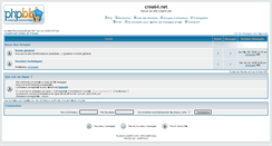 Desktop Screenshot of forum.crea64.net